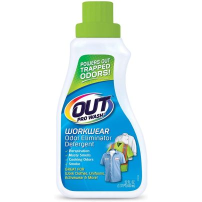 The Best Laundry Detergent for Odors Option: OUT ProWash Workwear Odor Eliminator
