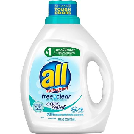 All Liquid Laundry Detergent, Free Clear