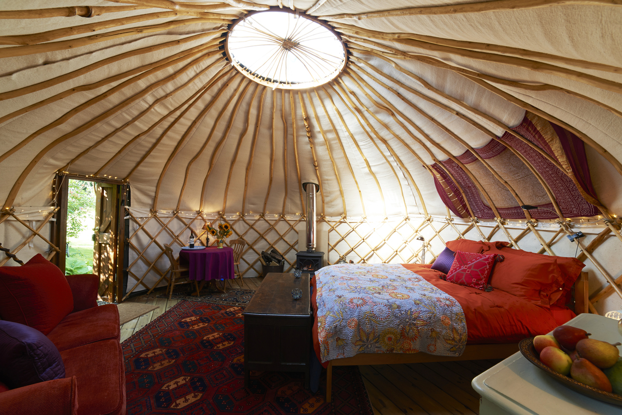 how to build a yurt