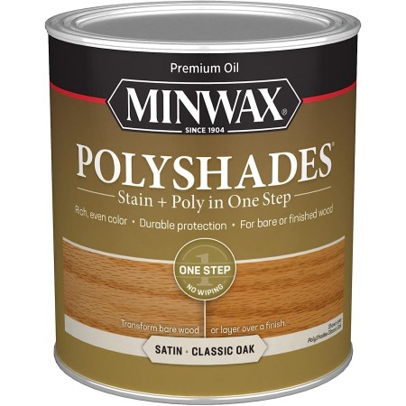 Minwax PolyShades Polyurethane Wood Stain 