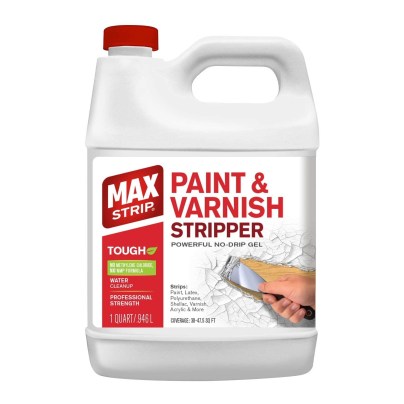 The Best Liquid Sander Deglosser Option: MAX Strip Paint & Varnish Stripper