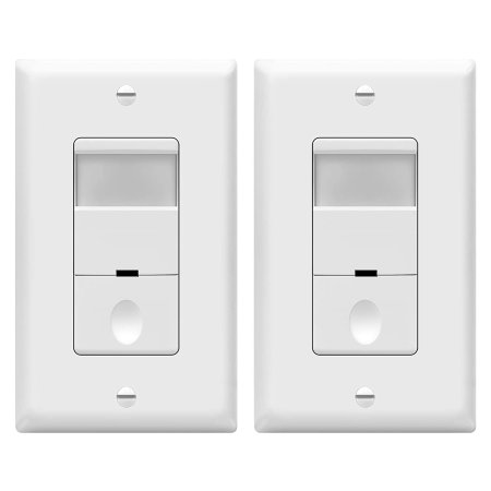  Best Motion Sensor Light Switch Option: TOPGREENER TDOS5-W-2PCS Motion Sensor Light Switch