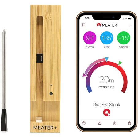 Meater Plus With Bluetooth Repeater Thermometer 