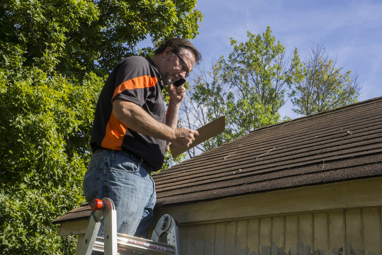 Hail Damage Roof Contact Your Insurance Company
