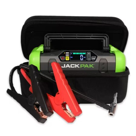 JackPak 150 PSI 2500A Jump Starter With Compressor