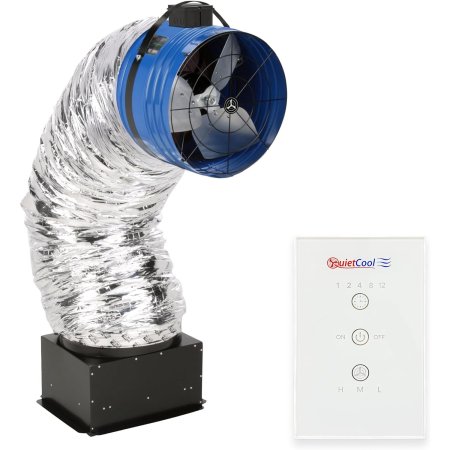  QuietCool QC CL-2250 Advanced Whole House Fan close-up