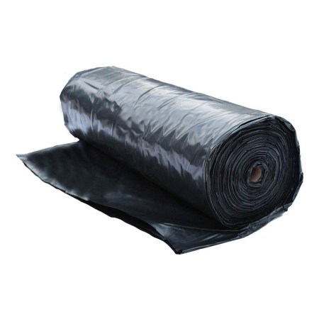 RolyPoly Plastic Sheeting Roll 6 MIL Black