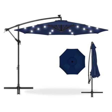 Best Choice Products Solar LED Offset Patio Umbrella