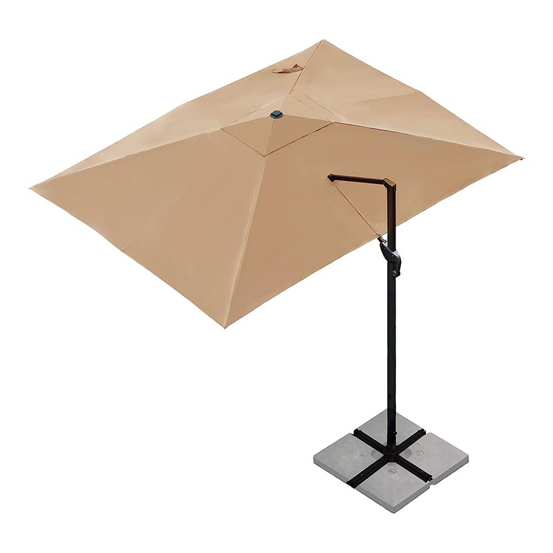 escort patio umbrella cover dust-proof parasol cover with zipper 14 ft. Fiberglass Cantilever Patio Umbrella Cover in Beige Waterproof  Fadeproof Protection for Outdoor Garden Use OGPH012412
