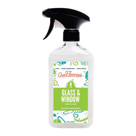 Aunt Fannie’s Glass u0026 Window Cleaning Vinegar Wash