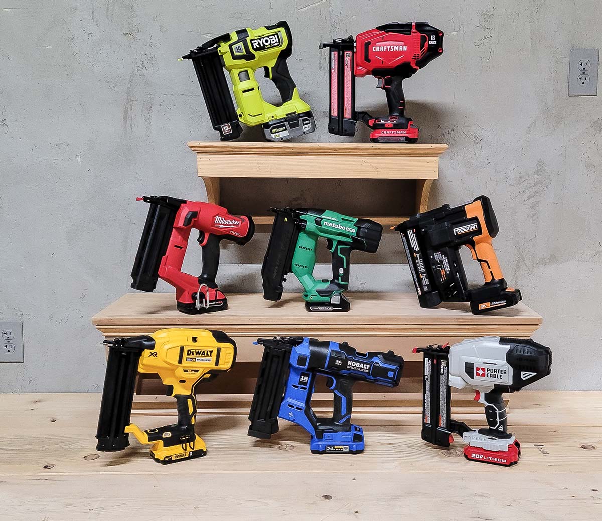 The Best Cordless Brad Nailer Options