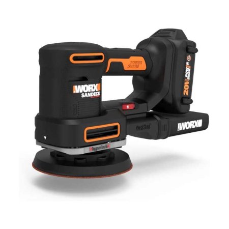  The Best Detail Sander Option: Worx 20V Power Share Sandeck 5-In-1 Multi-Sander