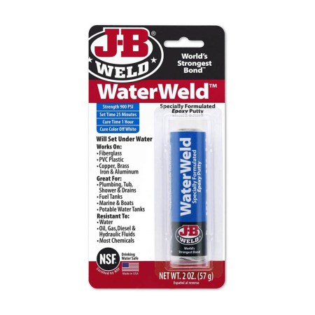 J-B Weld 8277 WaterWeld Epoxy Putty Stick