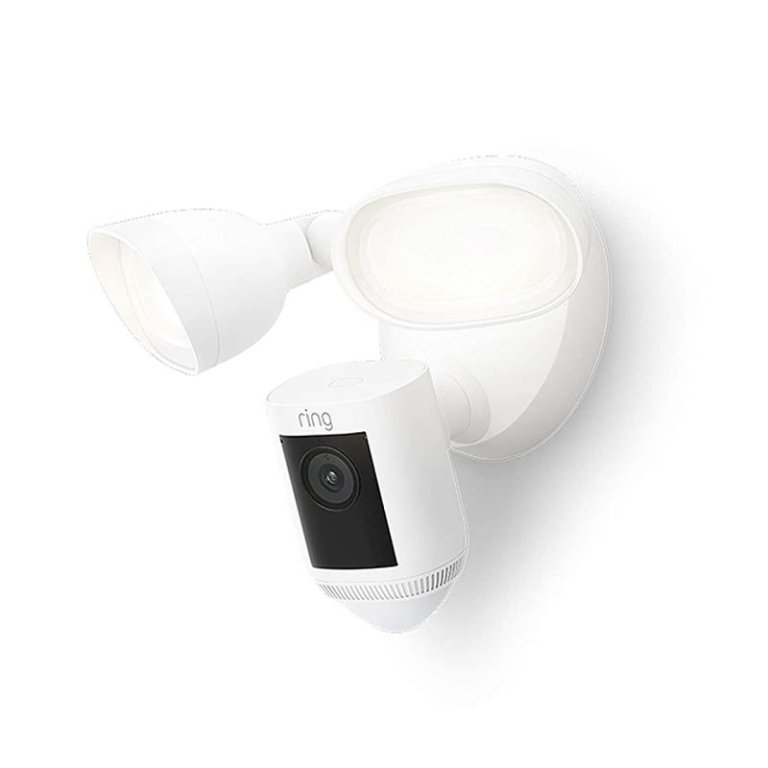  Ring Floodlight Cam Wired Pro on a white background
