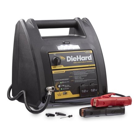  The Best Jump Starters With Air Compressor Option: DieHard 71687 950 Peak Amp 12V Jump Starter