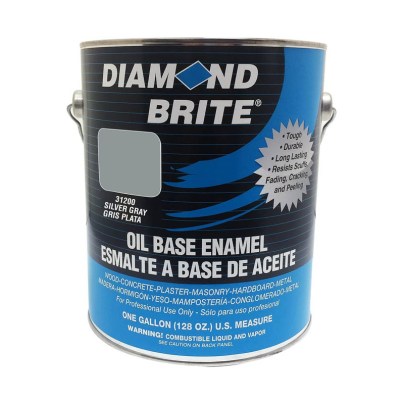 The Best Paint for Garage Walls Option: Diamond Brite Paint 31200 Oil Base All Purpose Enamel