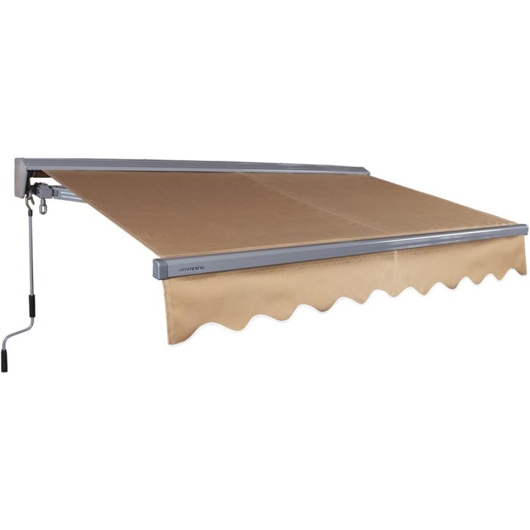  Advaning Classic Series Manual Retractable Awning on a white background