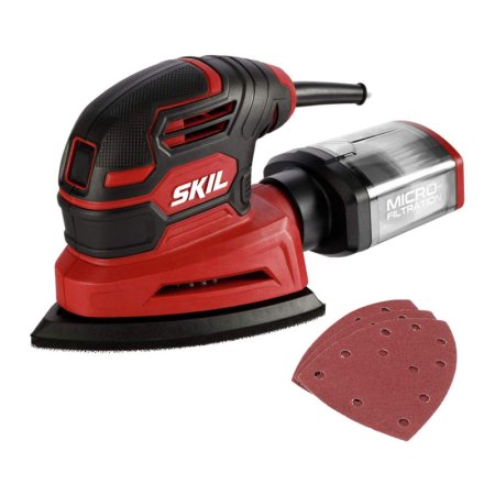 The Best Sander for Furniture Option: Skil SR250801 Corded Detail Sander