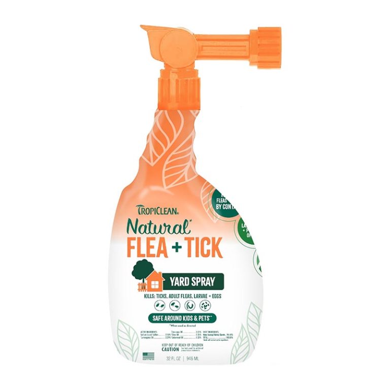  The Best Tick Spray for Yards Option TropiClean Natural Flea & Tick Yard Spray
