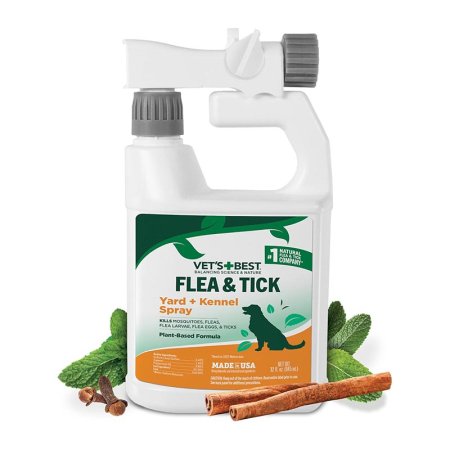  The Best Tick Spray for Yards Option Vet’s Best Flea and Tick Yard and Kennel Spray
