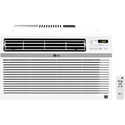 The Best 10000 BTU Window Air Conditioner Option: LG Window-Mounted Air Conditioner With Remote Control