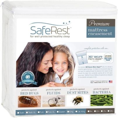 The Best Bed Bug Mattress Cover Option: SafeRest Premium Bed Bug Mattress Encasement