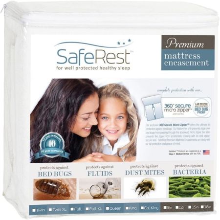SafeRest Premium Bed Bug Mattress Encasement