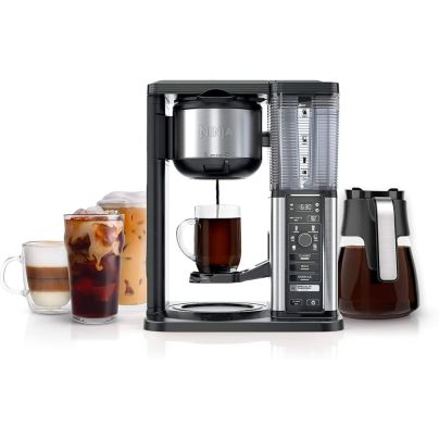 The Best Dual Coffee Maker Option: Ninja CM401 Specialty Coffee Maker With Glass Carafe