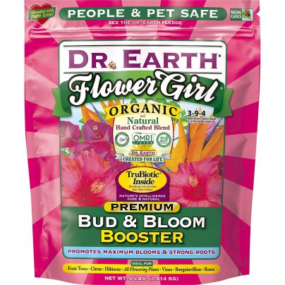 The Best Fertilizer For Hibiscus Option: Dr. Earth Flower Girl Organic Bud & Bloom Booster