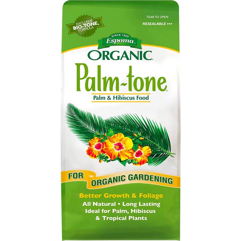  The Best Fertilizer For Hibiscus Option: Espoma Organic Palm-tone 4-1-5