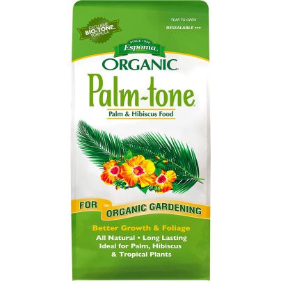 The Best Fertilizer For Hibiscus Option: Espoma Organic Palm-tone 4-1-5