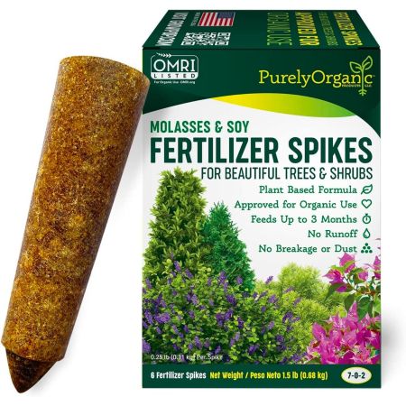 Purely Organic Tree u0026 Shrub Fertilizer Spikes