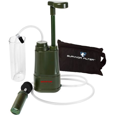Survivor Filter Pro Hand Pump Camping Water Filter
