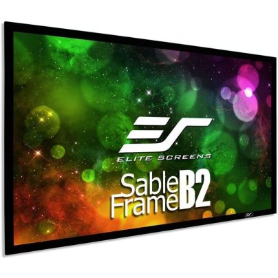 The Best Projector Screen Option: Elite Screens Sable Frame B2 120-INCH Screen