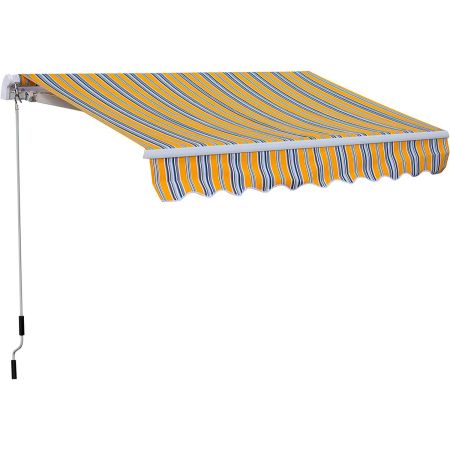 Outsunny Retractable Patio Awning