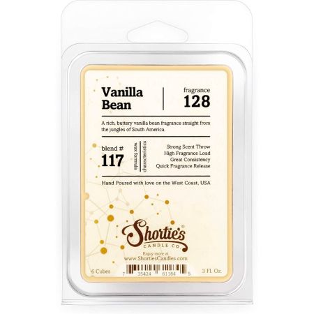 Shortie's Candle Company Vanilla Bean Wax Melts