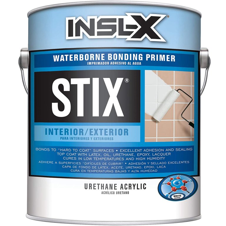  Best Exterior Paint for Stucco Options: INSL-X SXA11009A-01 Stix Acrylic Waterborne Primer
