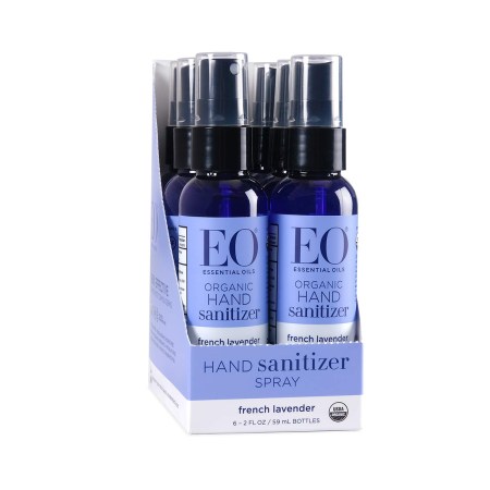 EO Organic Hand Sanitizer Spray: French Lavender