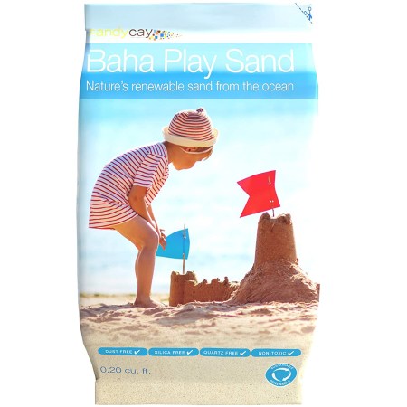 Calcean BAHA Natural Play Sand 20lb for Sandbox
