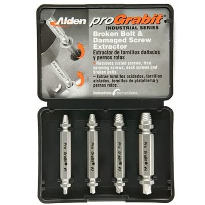 Best Screw Extractor Option: Alden 8440P Grabit Pro Bolt and Screw Extractor Kit