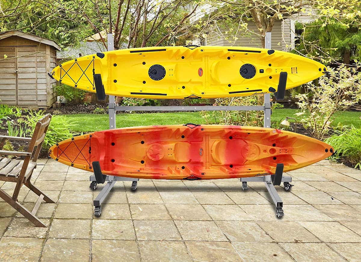 10 Kayak Storage Ideas for Taking Back Your Garage - Bob Vila