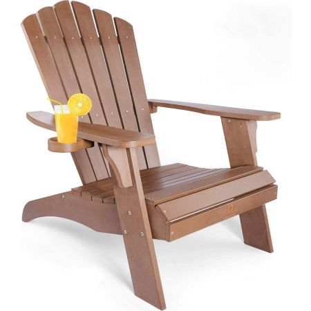 OT QOMOTOP Adirondack Chair with Cup Holder