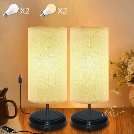 Yuusei Touch Dimmable Table Lamp Set of 2 