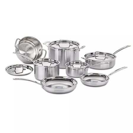 Cuisinart Pro 12pc Stainless Steel Cookware Set
