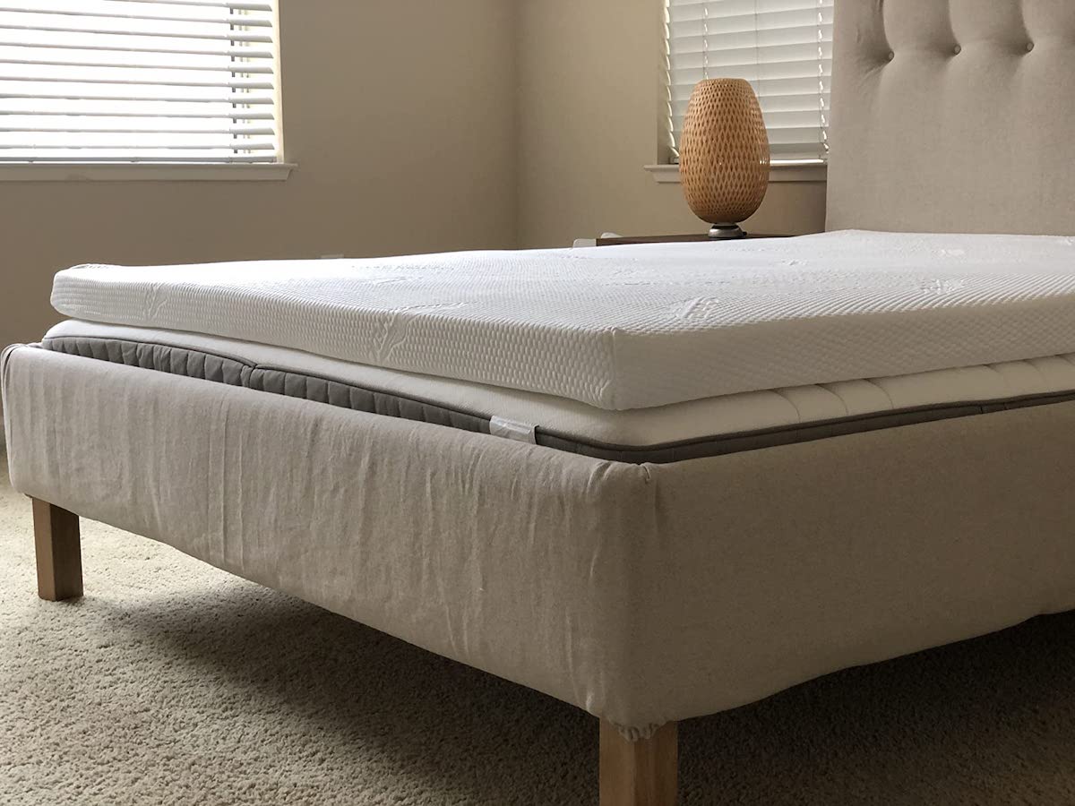 This Topper Will Add TempurPedic Comfort to Your Bed Without the Steep