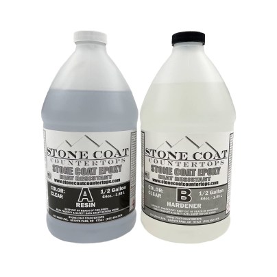 The Best Epoxy For Counterparts Option: Stone Coat Countertops Epoxy Gallon Kits