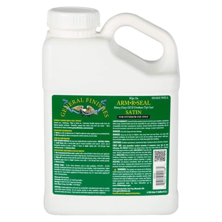 General Finishes Arm-R-Seal Oil-Based Topcoat