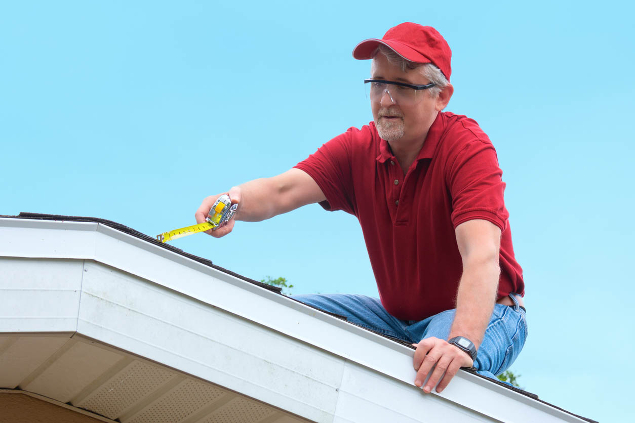 How to Fix a Sagging Roof Measure the Gap