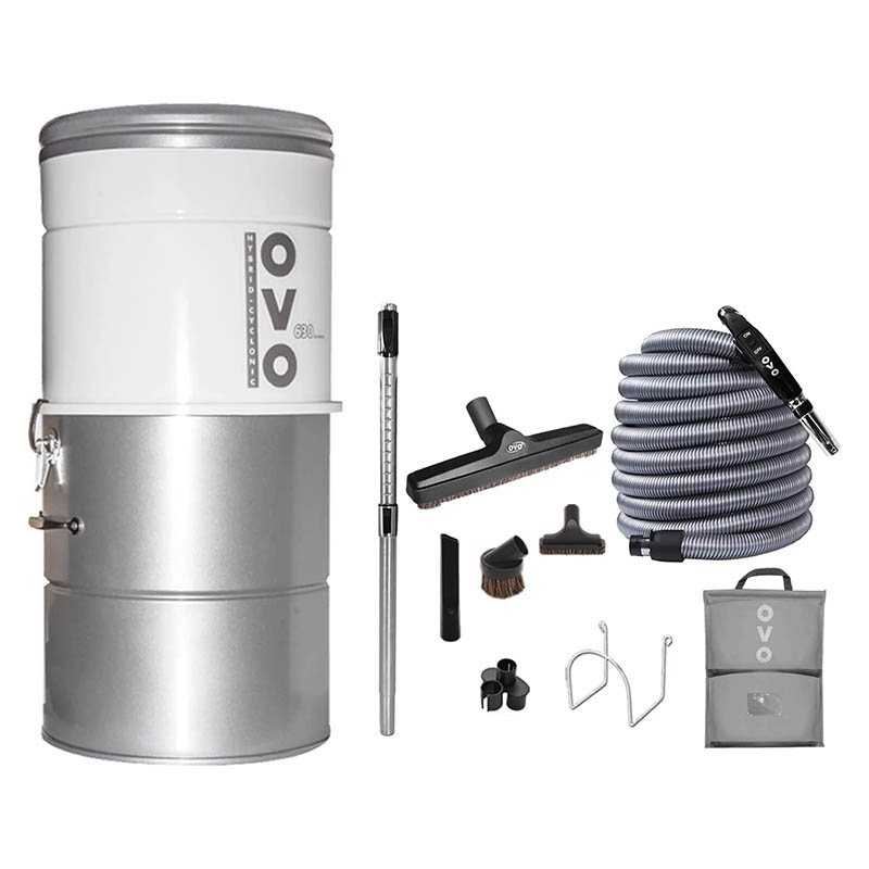 OVO Large Household Hybrid Central Vacuum System