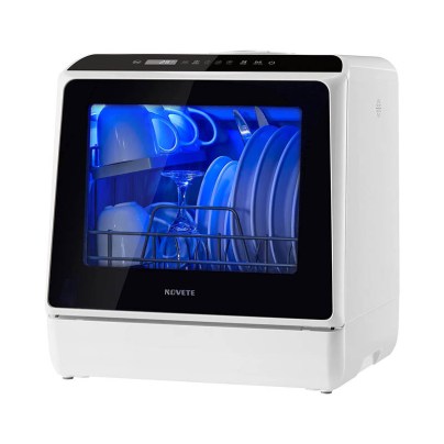 The Best Dishwashers Under $500 Option: Novete TDQR01 Portable Compact Countertop Dishwasher